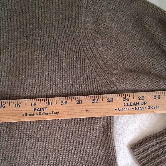 Classic Brown Turtleneck Sweater - Women - Picture 5 of 8